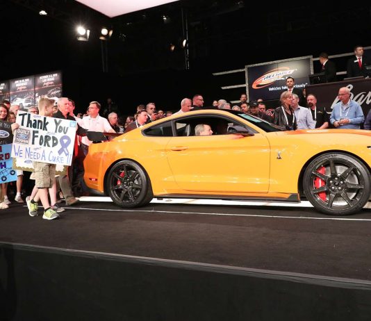 2020 Ford Mustang Shelby GT500 Nets $1.1 Million Winning Bid at Barrett-Jackson